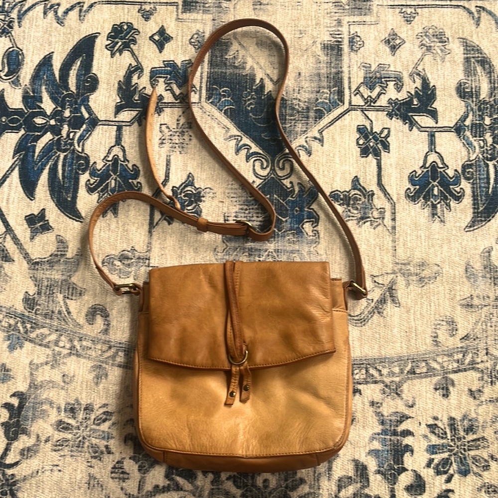 Lucky Brand Tan Crossbody Bag